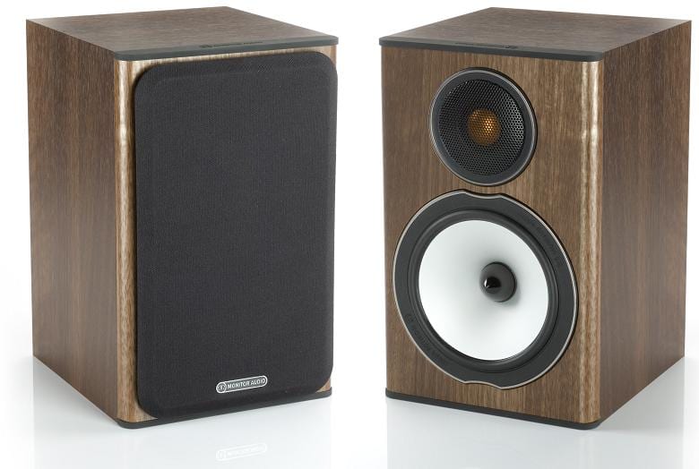Monitor Audio Bronze BX1 walnoot - Boekenplank speaker
