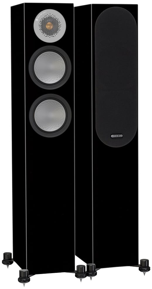 Monitor Audio Silver 200 6G zwart hoogglans - Zuilspeaker