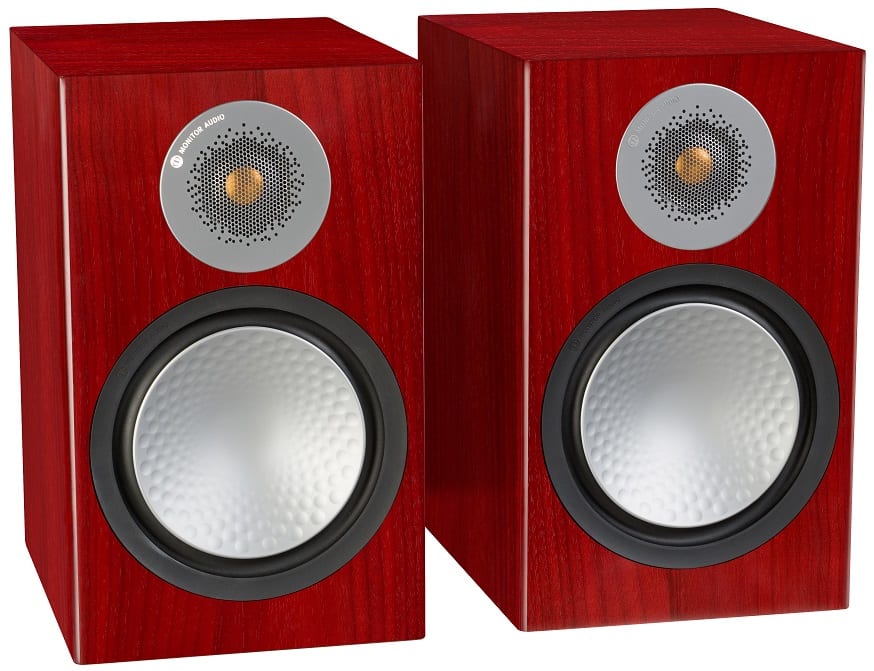 Monitor Audio Silver 100 6G rosenut - paar - Boekenplank speaker