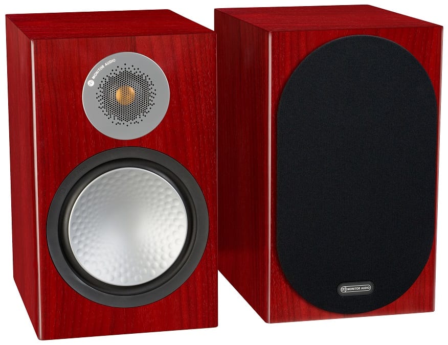 Monitor Audio Silver 100 6G rosenut - paar - Boekenplank speaker