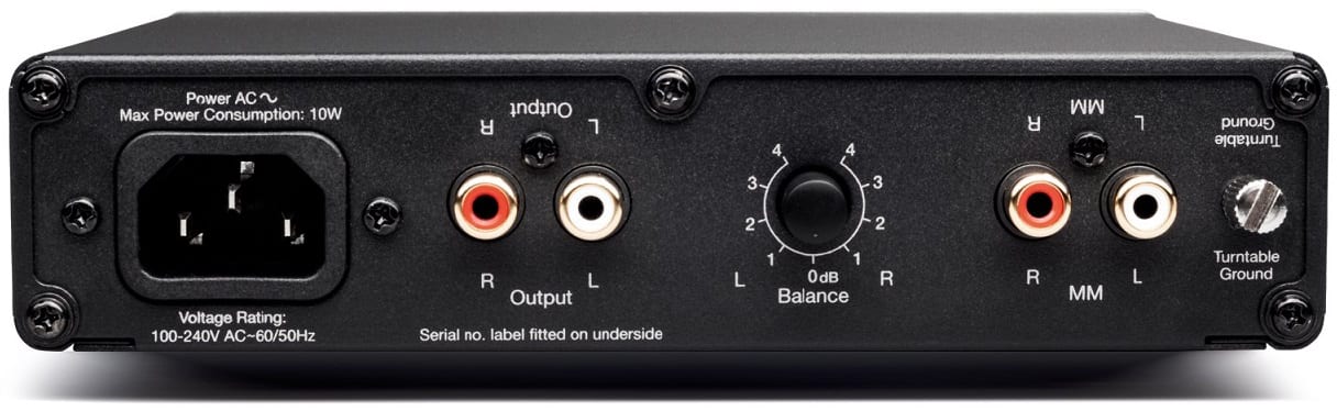 Cambridge Audio Solo - achterkant - Phono voorversterker