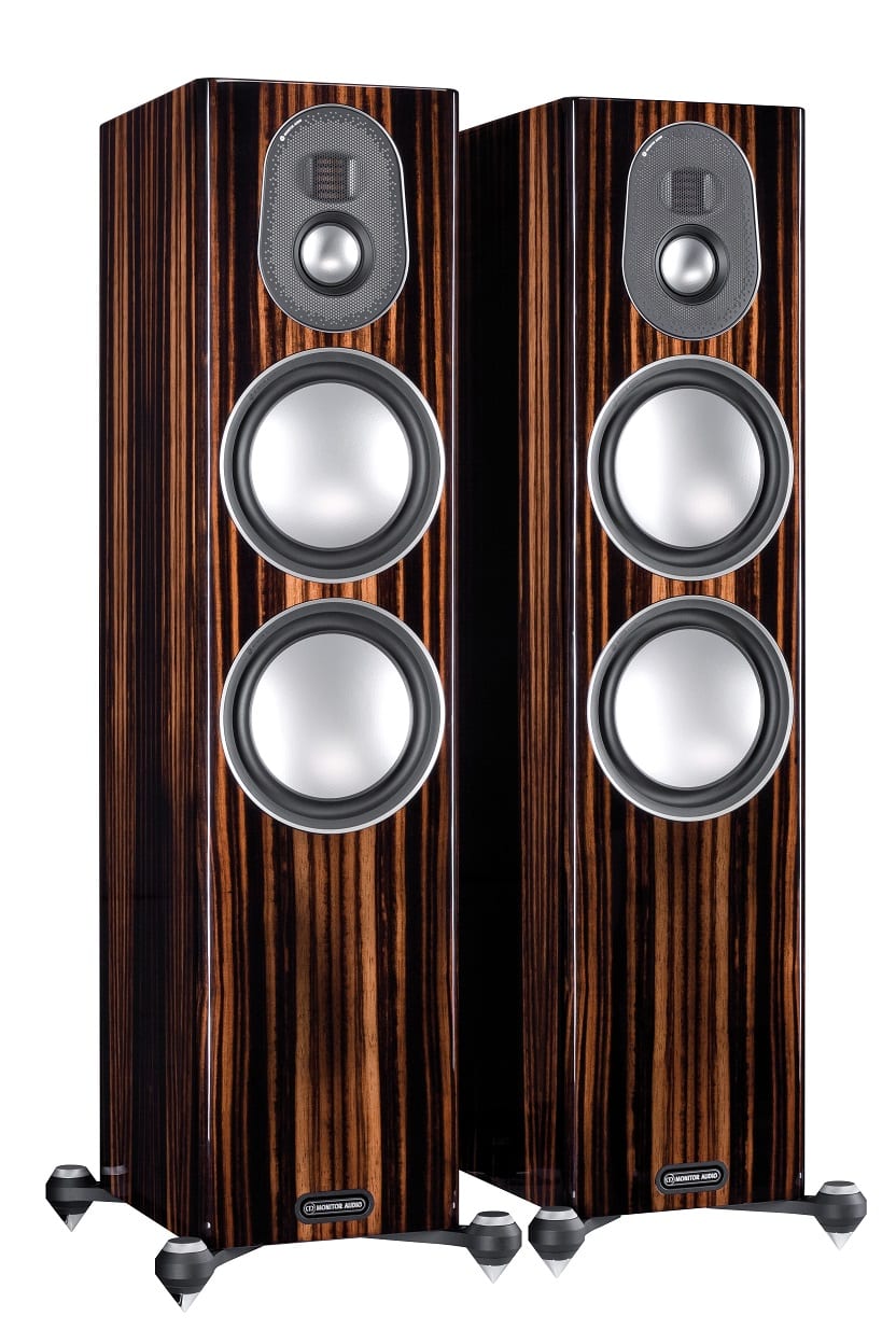 Monitor Audio Gold 300 5G ebony - paar - Zuilspeaker