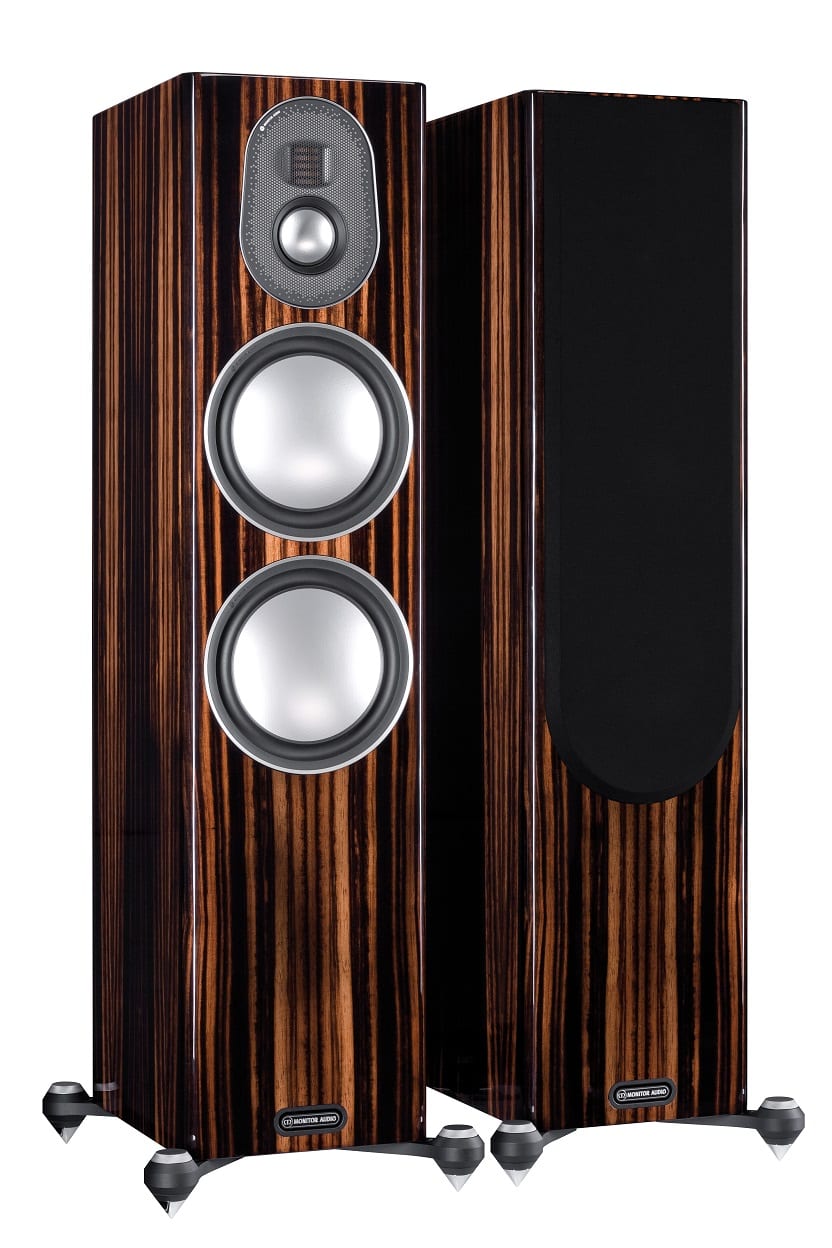 Monitor Audio Gold 300 5G ebony - paar - Zuilspeaker