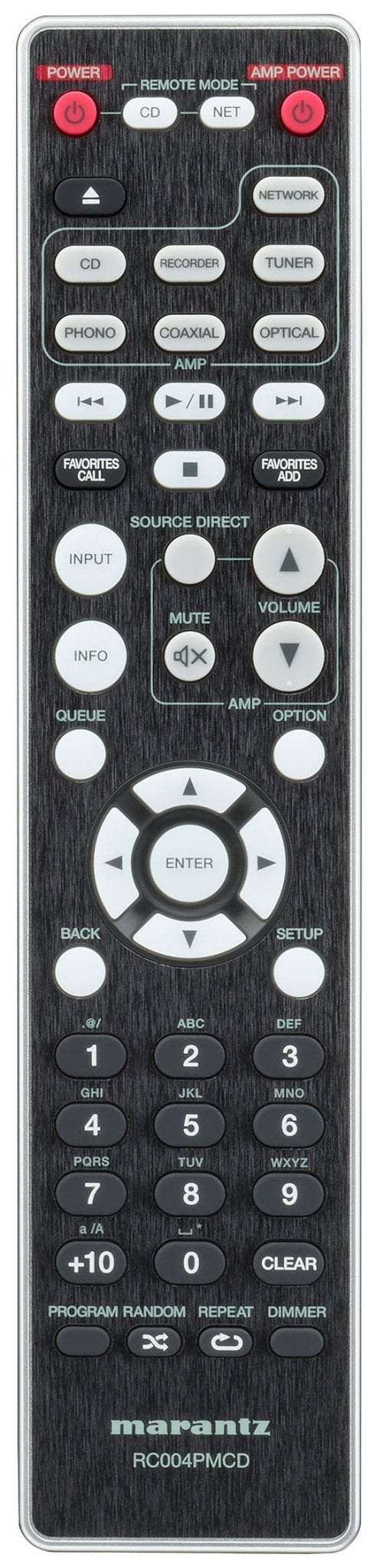 Marantz CD6007 zwart - afstandsbediening - CD speler