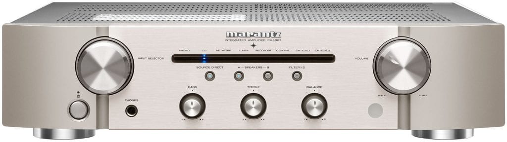 Marantz PM6007 zilver/goud - Stereo versterker