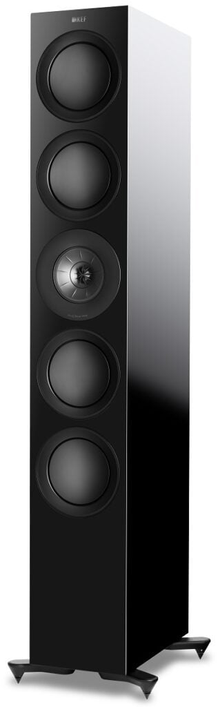 KEF R11 zwart hoogglans - Zuilspeaker