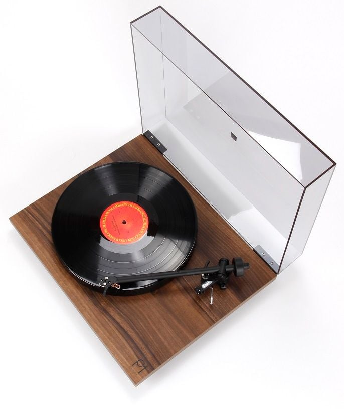 Rega Planar 1 walnoot - Platenspeler