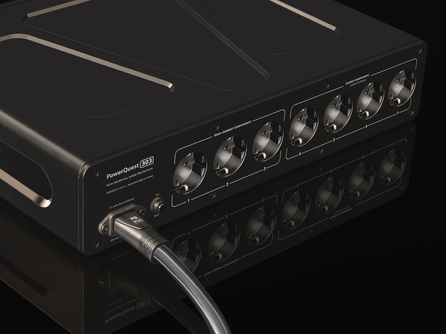 AudioQuest PowerQuest 303 - detail - Netfilter