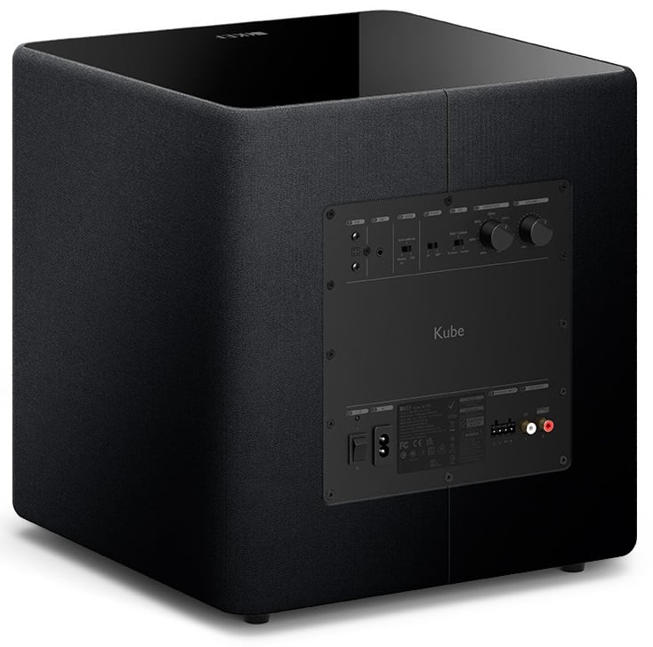 KEF Kube 10 MIE - achteraanzicht - Subwoofer