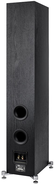 Elac Debut 3.0 DF63 zwart - achteraanzicht - Zuilspeaker